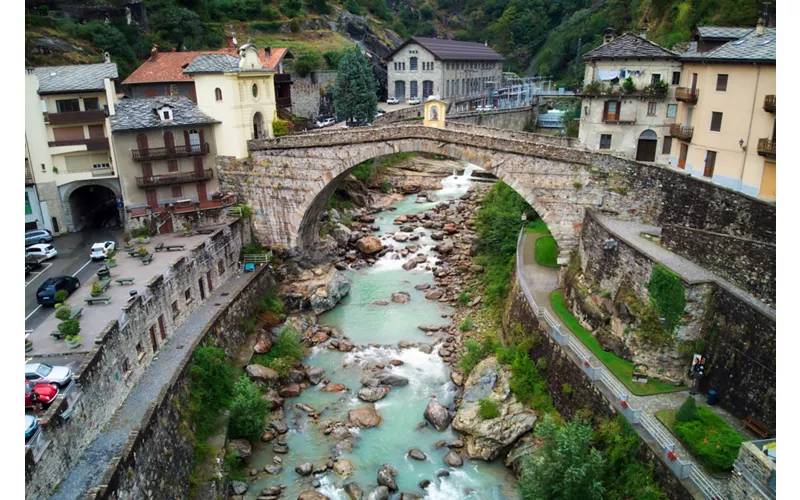 Ponte romana em Pont-Saint-Martin