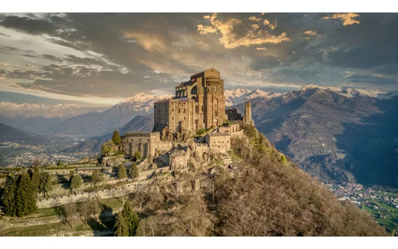 La Sacra de San Michele en el Valle de Susa 