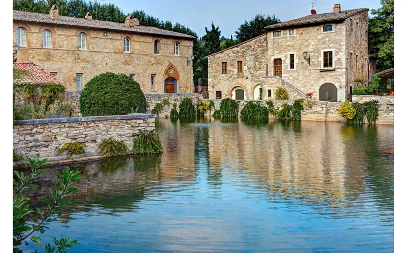 Bagno Vignoni y las aguas termales