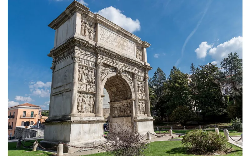 The Arch of Trajan in Benevento
