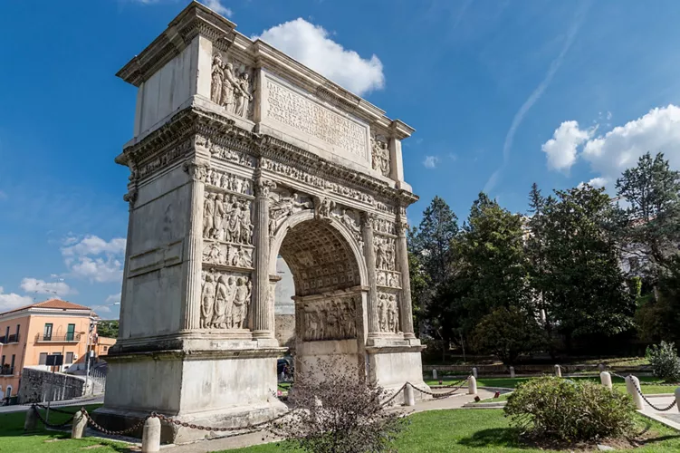 The Arch of Trajan in Benevento