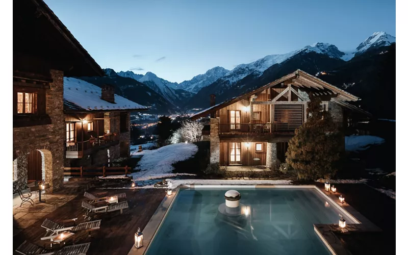Relais et spa pour une nuit 5 étoiles dans les montagnes