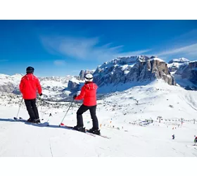 Esqui no paraíso dos Dolomitas: a área de esqui Dolomiti Superski