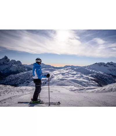 En Val di Fiemme, paraíso de los esquiadores