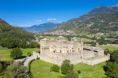 Castello di Fénis - Photo by: Archivio Regione autonoma Valle d'Aosta
