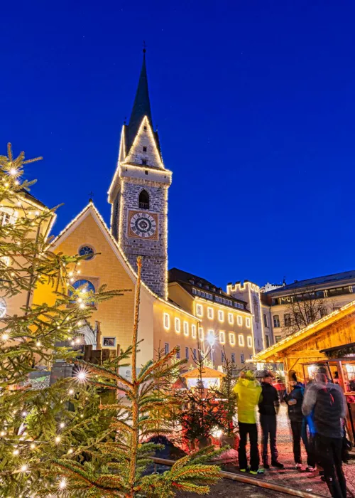 Brunico tiene el mercado navideño más bonito de Val Pusteria