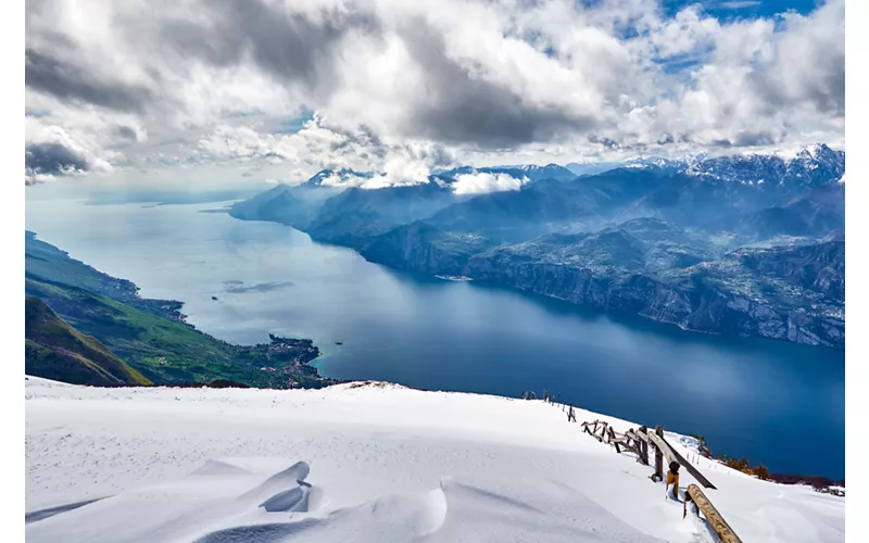 Garda: ad un passo dalle piste innevate