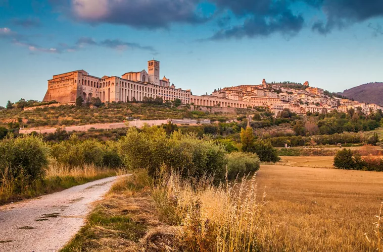 Along the Assisi | Spoleto | Marmore Cycle Route