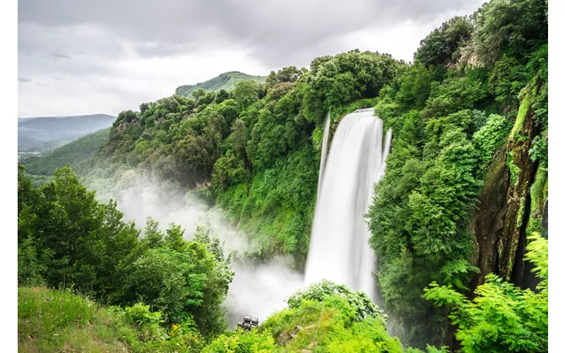 Abenteuer und Spaß am Cascata delle Marmore.