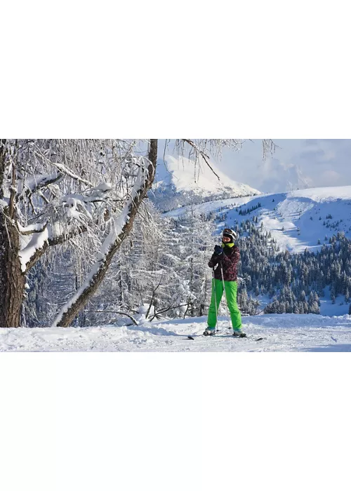 Sciatrice in Val Gardena - Alto Adige