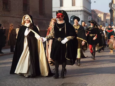 El carnaval histórico de Ferrara, saborea el Renacimiento