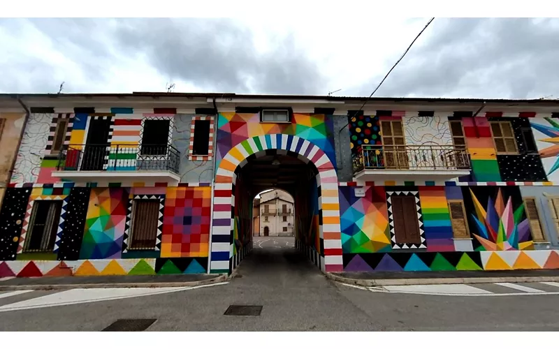 Aielli, de la edad media al arte callejero
