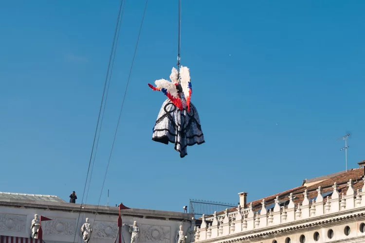 The Flight of the Angel in Venice