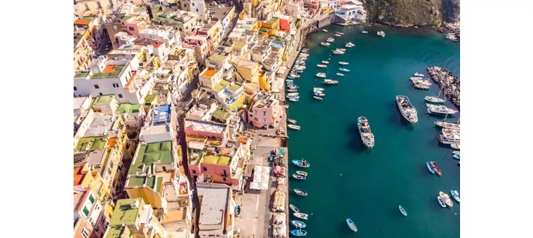 Procida, Zentrum der Erlebnisse für alle Sinne