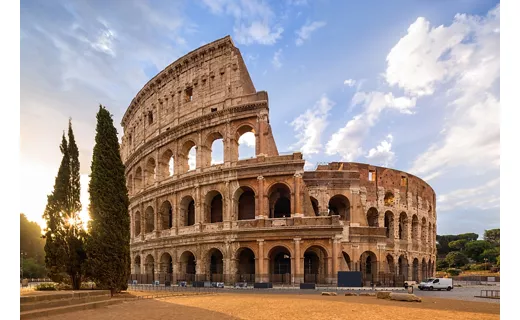 Vista del Colosseo