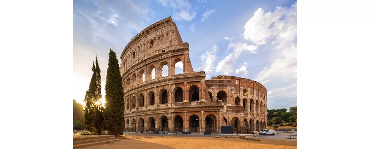 Vista del Colosseo