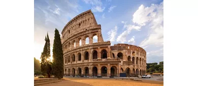 Vista del Colosseo