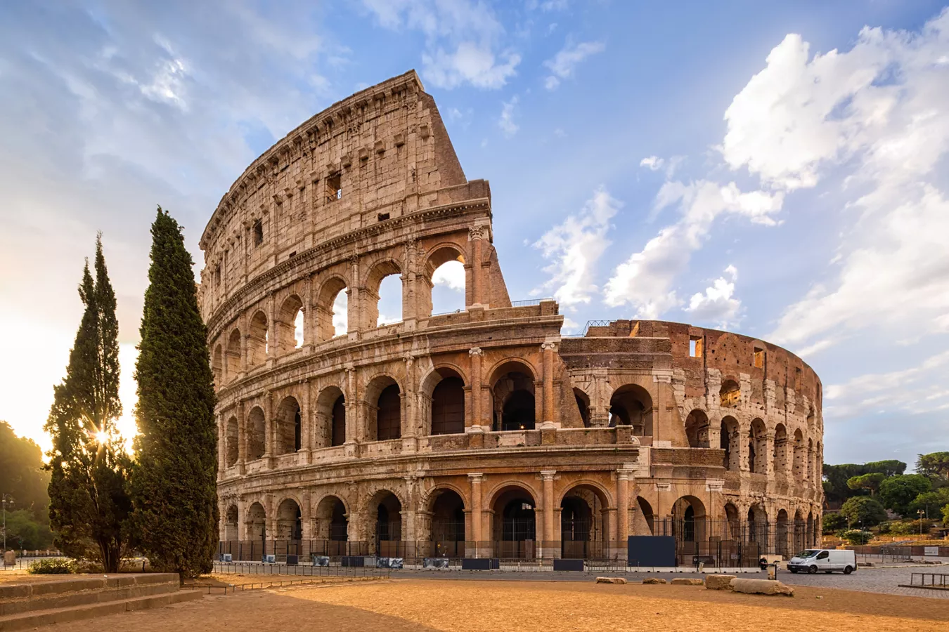 Vista del Colosseo