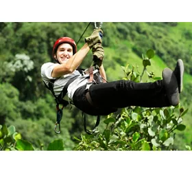 Trentino-South Tyrol is home to Europe's longest zip line
