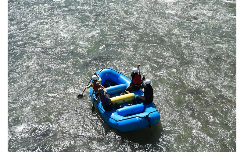 Trentin, embrassés par le soleil