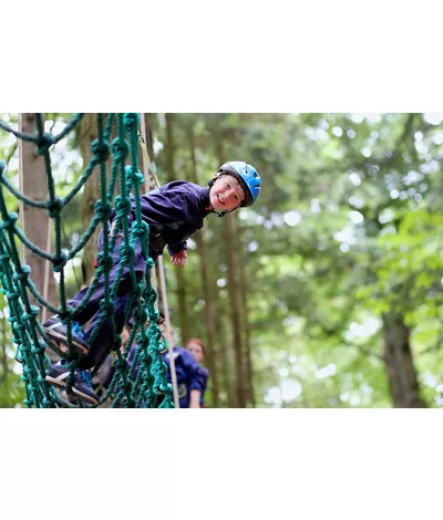 Liguria: the adventure park on the roof of Genoa