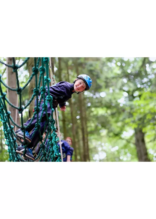 Liguria: the adventure park on the roof of Genoa