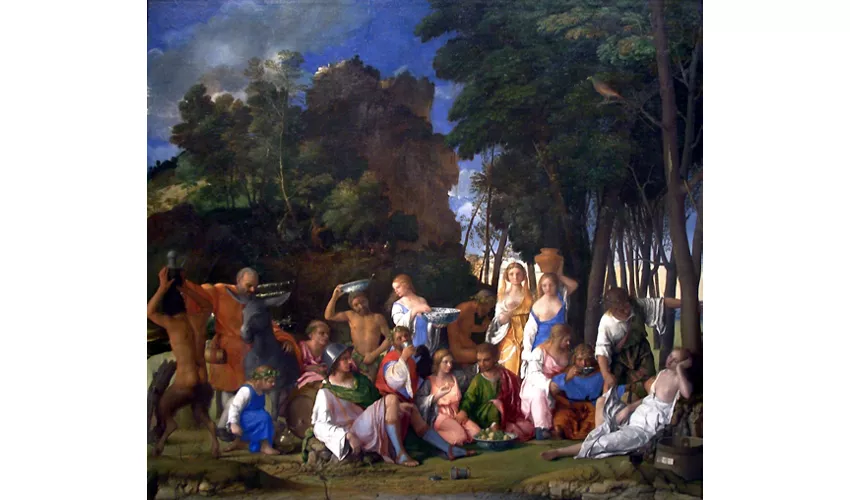 The Feast of the Gods - Giovanni Bellini