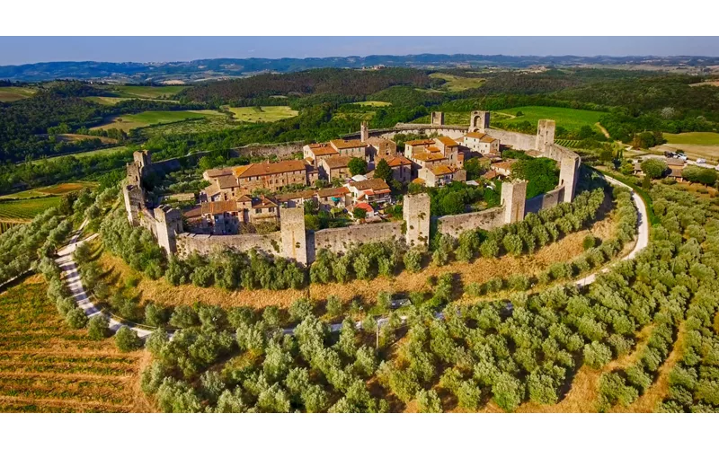 Monteriggioni y Abbadia a Isola 