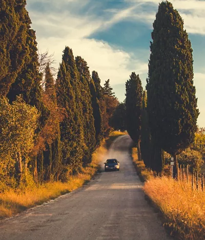 La Toscana en coche a través de la naturaleza, el arte y los sabores únicos