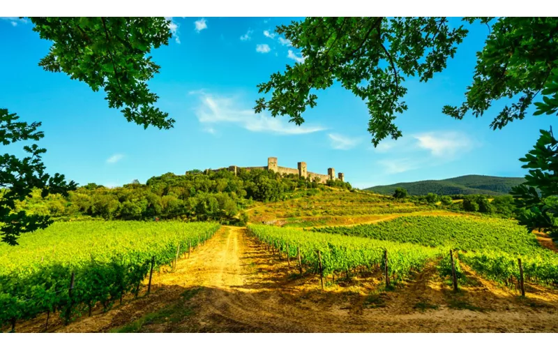 Monteriggioni, impregnable and hospitable