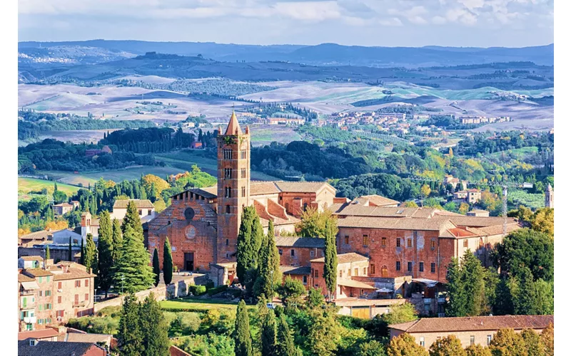 Cycling in the Siena area