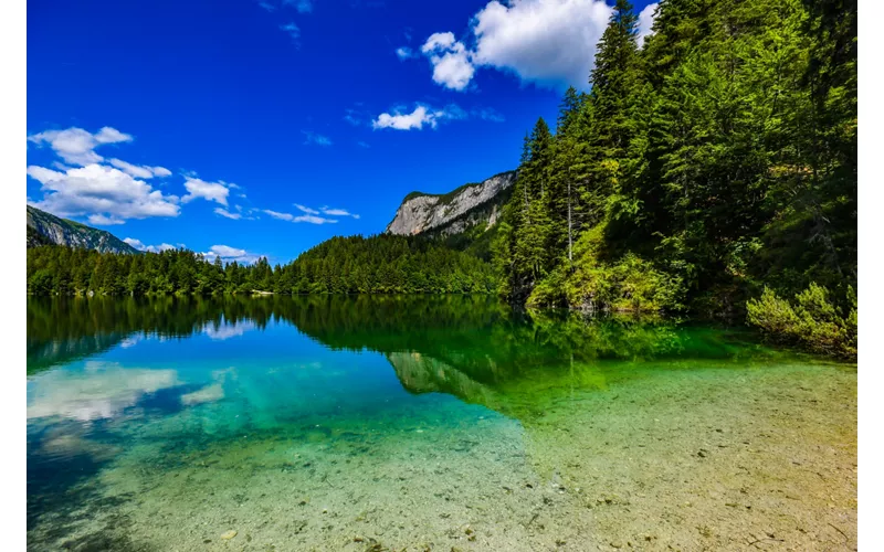 Val di Non: Lago de Tovel, Santuario de San Romedio, Castillo de Thun