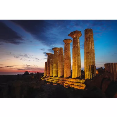 Tempio di Eracle, Valle dei Templi - Agrigento, Sicilia