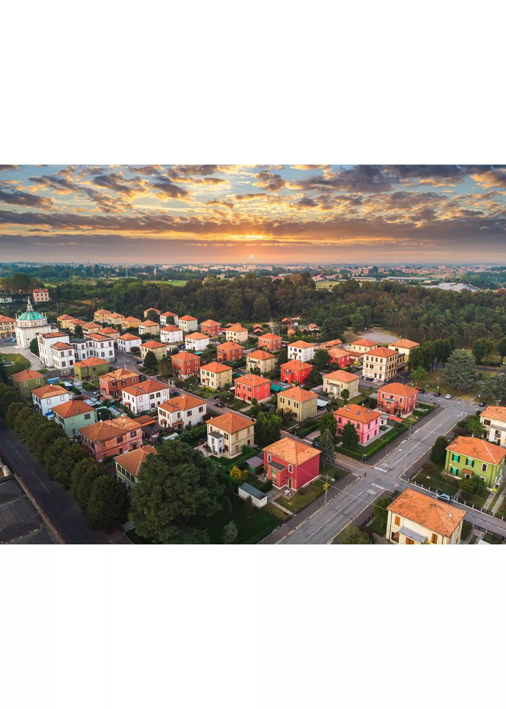 A aldeia operária de Crespi d'Adda