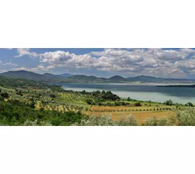 Vista panoramica sul Lago Trasimeno