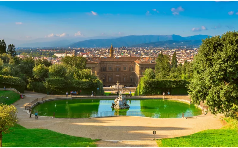 Jardin de Boboli, historique à Florence