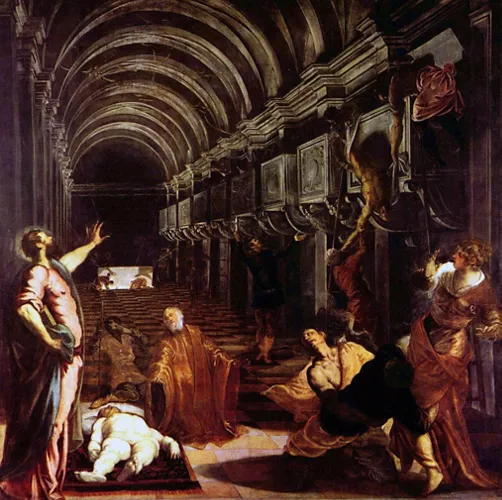 Finding of the Body of Saint Mark - Tintoretto