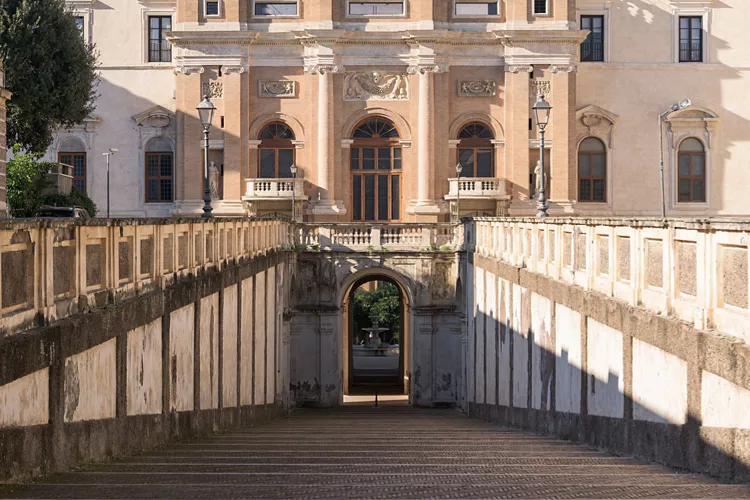 Prospettiva di Palazzo Barberini