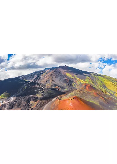 The lunar landscape on Mount Etna