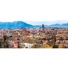 Foto della veduta della città di Lucca.