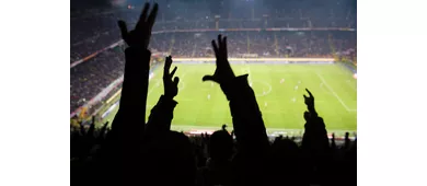 Tifosi allo stadio