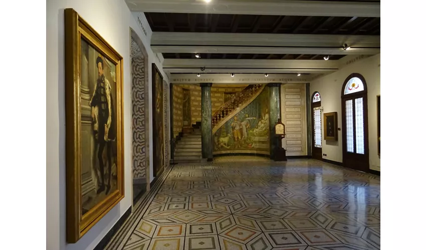 Una delle sale della Pinacoteca Ambrosiana