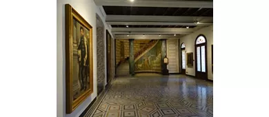 Una delle sale della Pinacoteca Ambrosiana