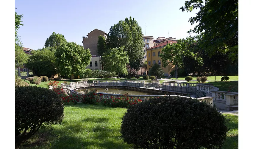 Lo storico giardino della Guastalla