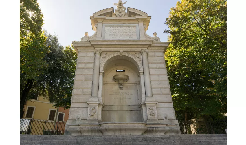 Fontana dell�Acqua Paola