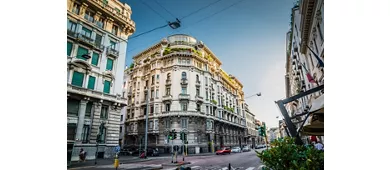 Tipico edificio elegante a Porta Venezia