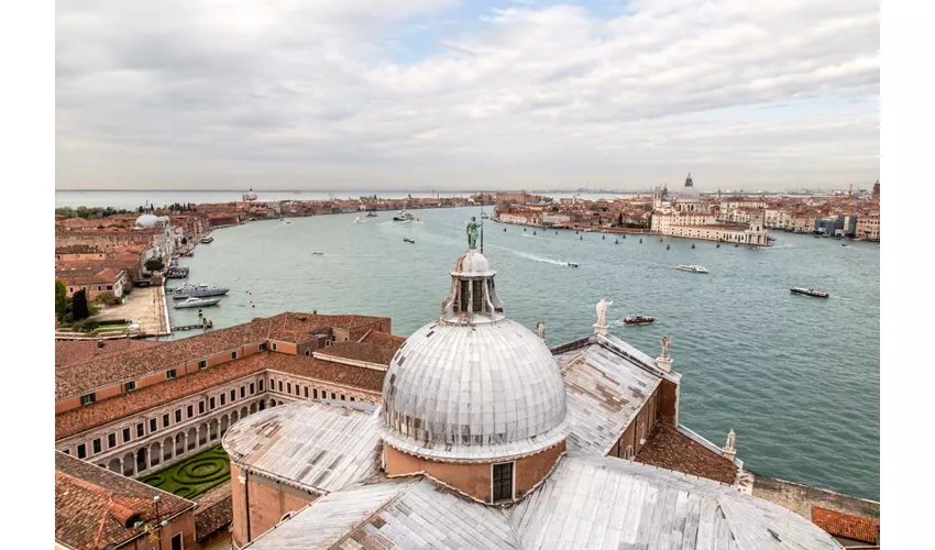 Vista del canale della Giudecca da San Giorgio Maggiore