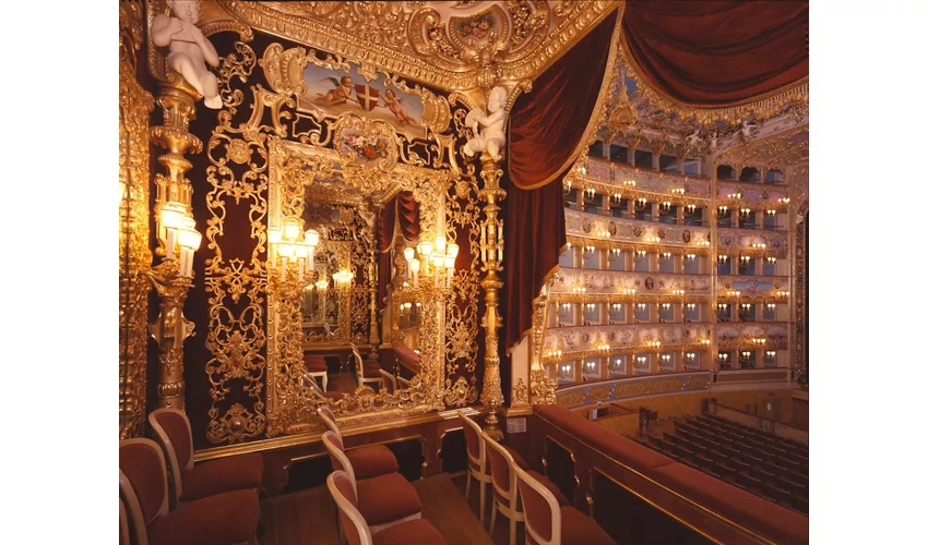 Interno del Teatro La Fenice