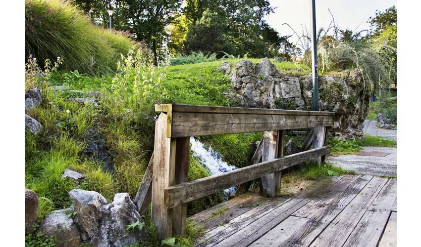 Bridge in in the Gardens