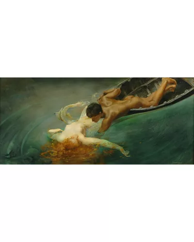La Sirena (Abissi verdi) Giulio Aristide Sartorio